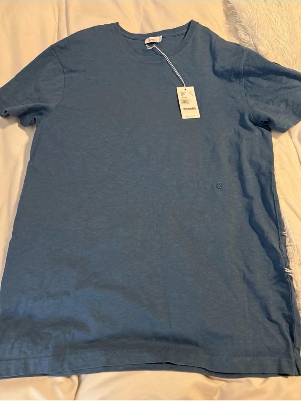 MENS CLOSED T-Shirt IN BLUE Size XL 100% COTTON NWT